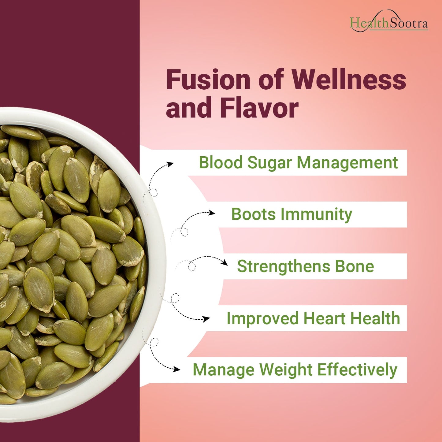Pumpkin Seeds | Organic, High Zinc & Magnesium Superfood Pack size 150g