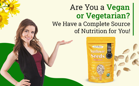 Raw Sunflower Seeds | 100% Natural, Vitamin E Rich Superfood for Heart Health & Energy boost (pack size 200g).