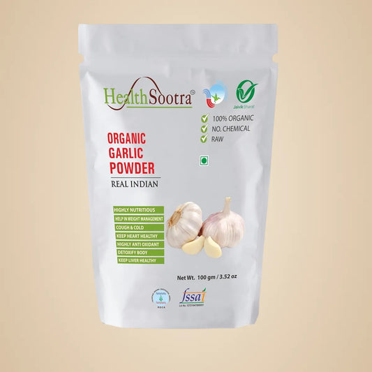 100% Organic Garlic Powder. 100g Pack