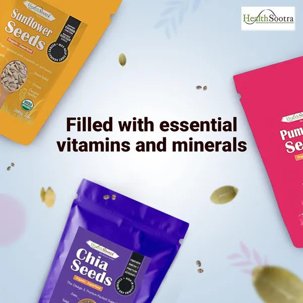 (Chia+Pumpkin+Sunflower) 3-in-1 Ultimate Superseeds Combo.
