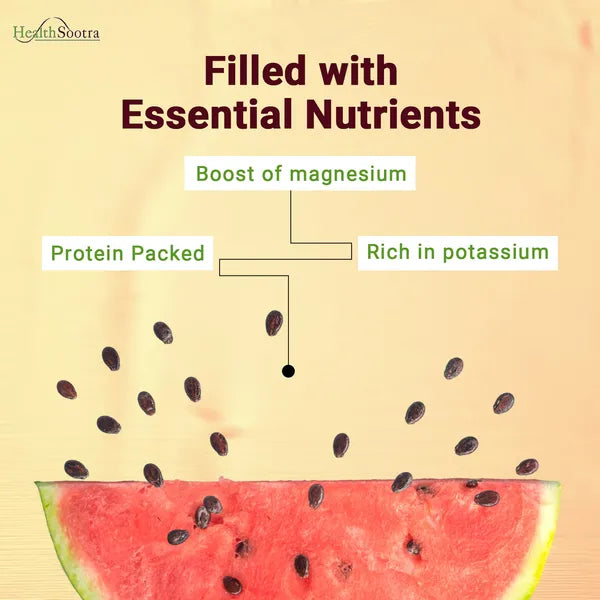 Raw Organic Watermelon Seeds (Pack size 100g)