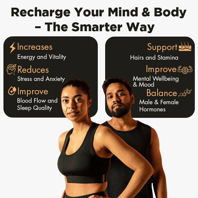Himalayan Shilajit Gummies – Sugar-Free Tamarind Flavor, 60 Gummies for Energy Boost & Immune Support, 70%+ Fulvic Acid, Vitality, with Goodness of Ashwagandha, Gokshura, Black Musli
