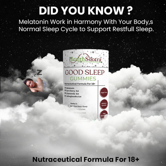 Good Sleep Gummies | Sugar-Free Natural Sleep Support with Melatonin 5mg & Tart Cherry Chamomile Ashwagandha   | Non-Habit Forming Relaxing Sleep Aid (60 Gummies).