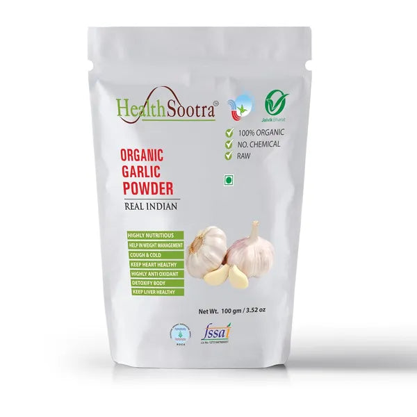 100% Organic Garlic Powder. 100g Pack
