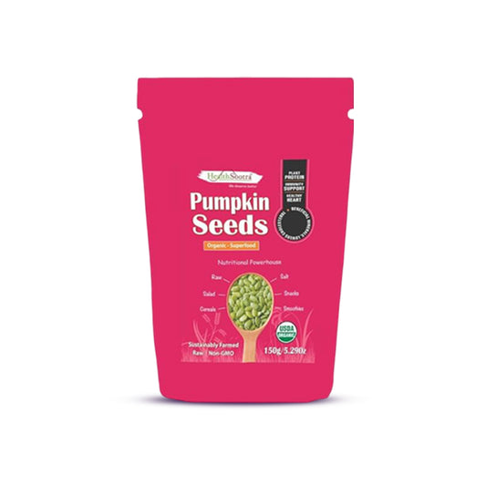 Pumpkin Seeds | Organic, High Zinc & Magnesium Superfood Pack size 150g