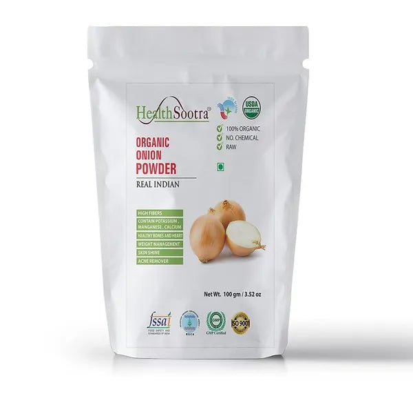 100% Organic Onion Powder. 100g Pack